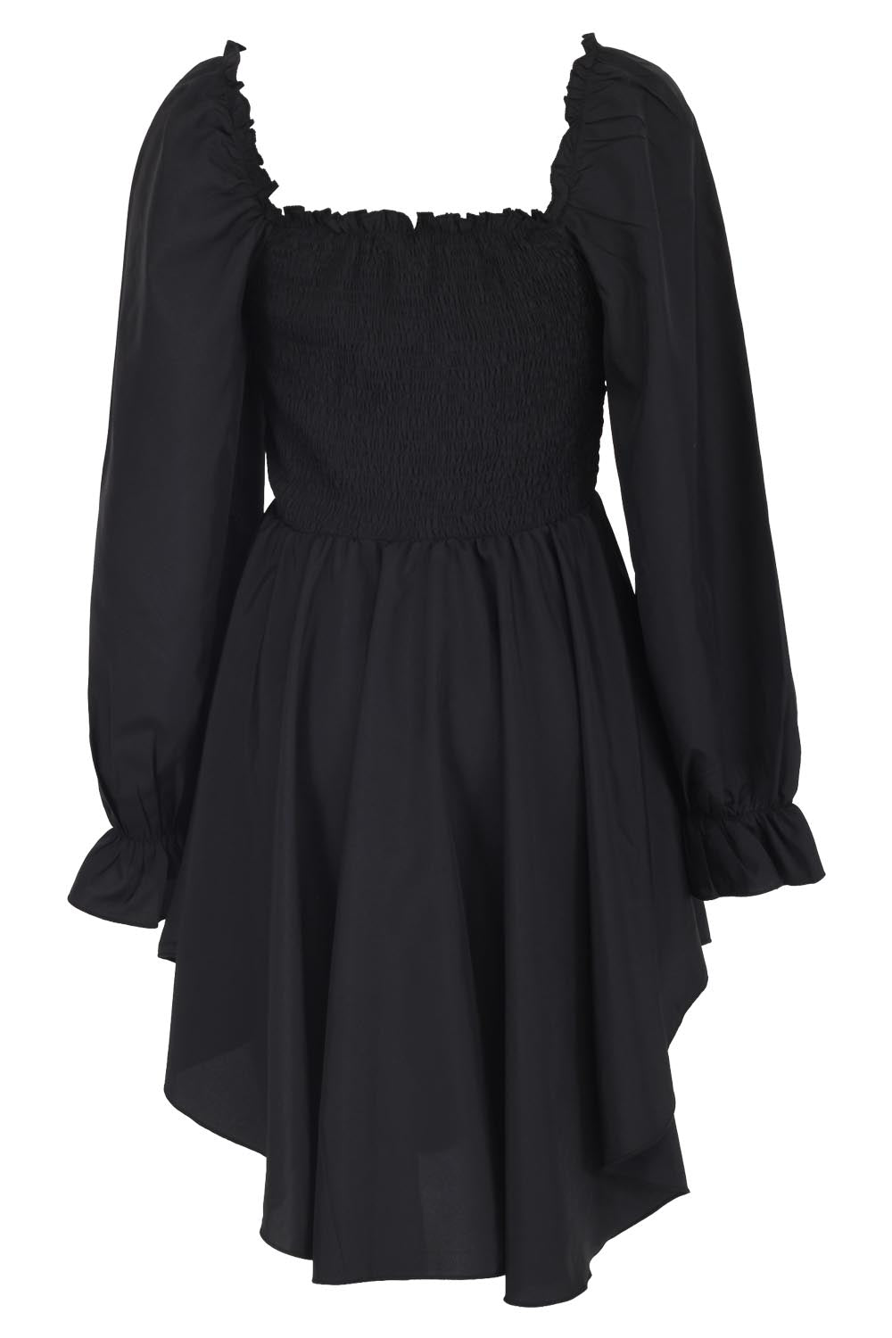 Corley Brocade Dress with Bishop Sleeves