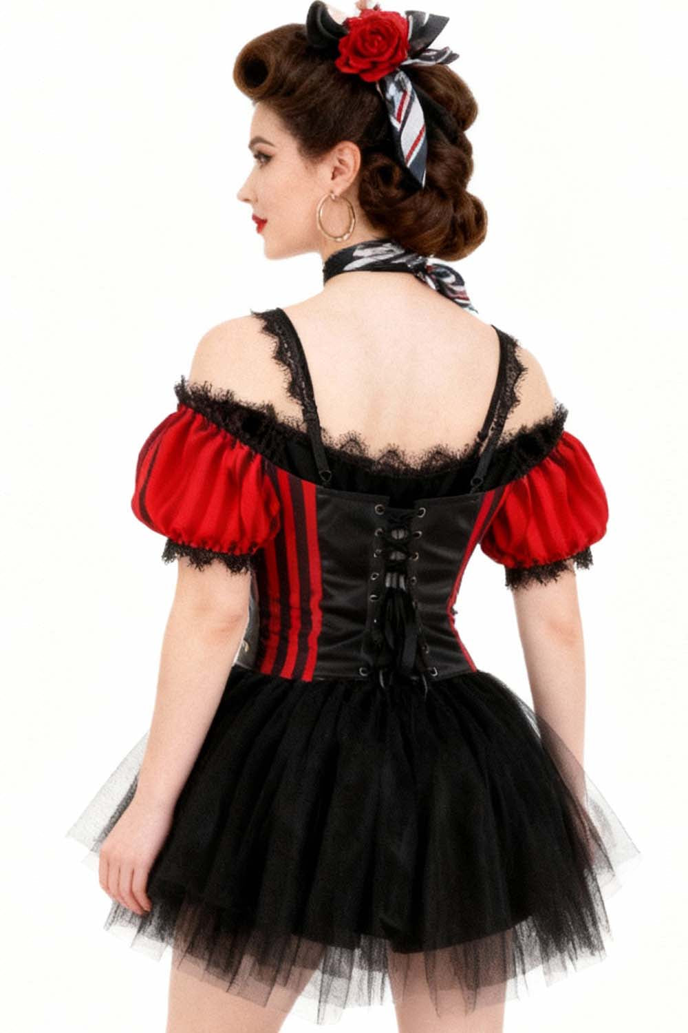 Kady Off-Shoulder Tutu Mini Dress