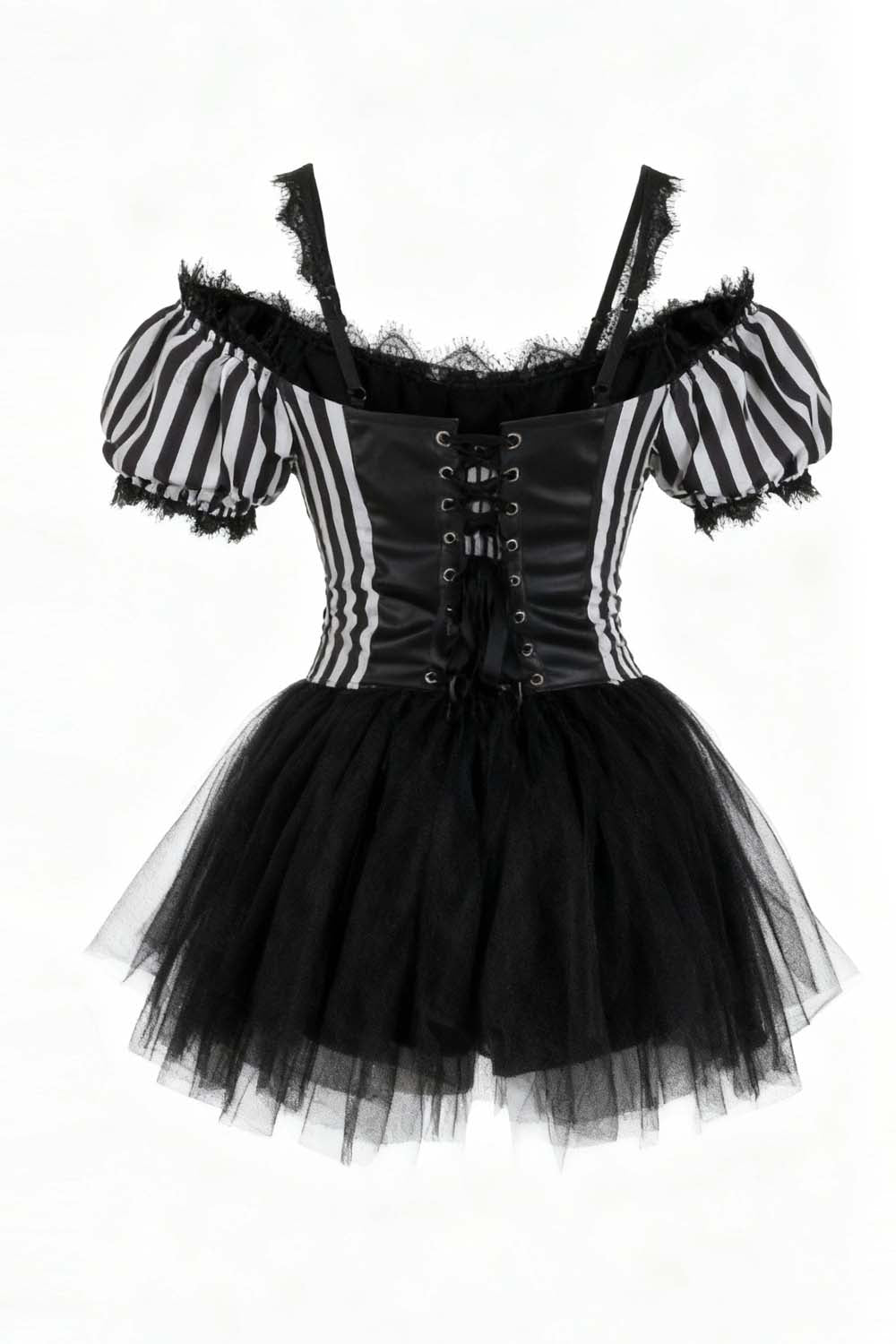 Kady Off-Shoulder Tutu Mini Dress