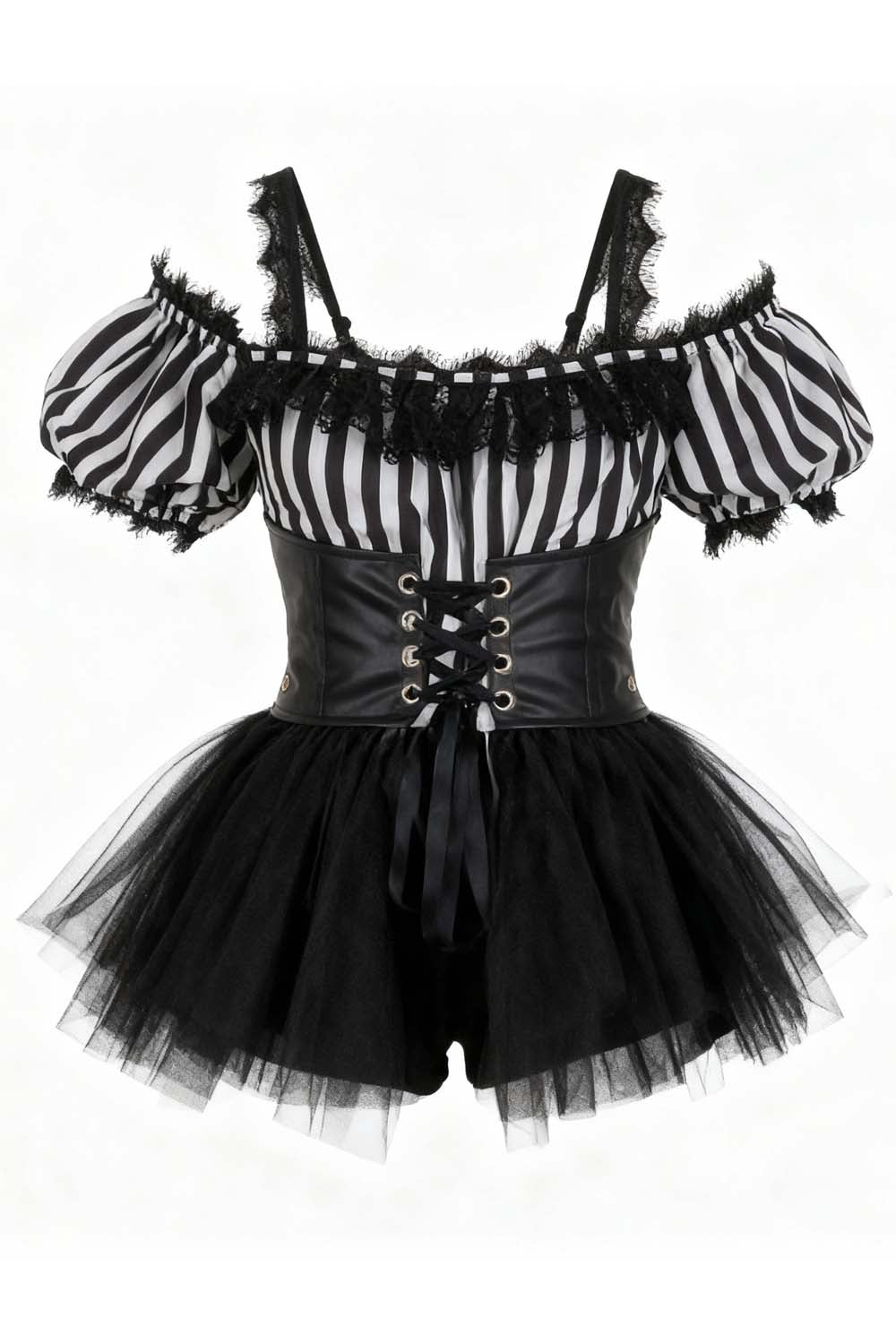 Kady Off-Shoulder Tutu Mini Dress