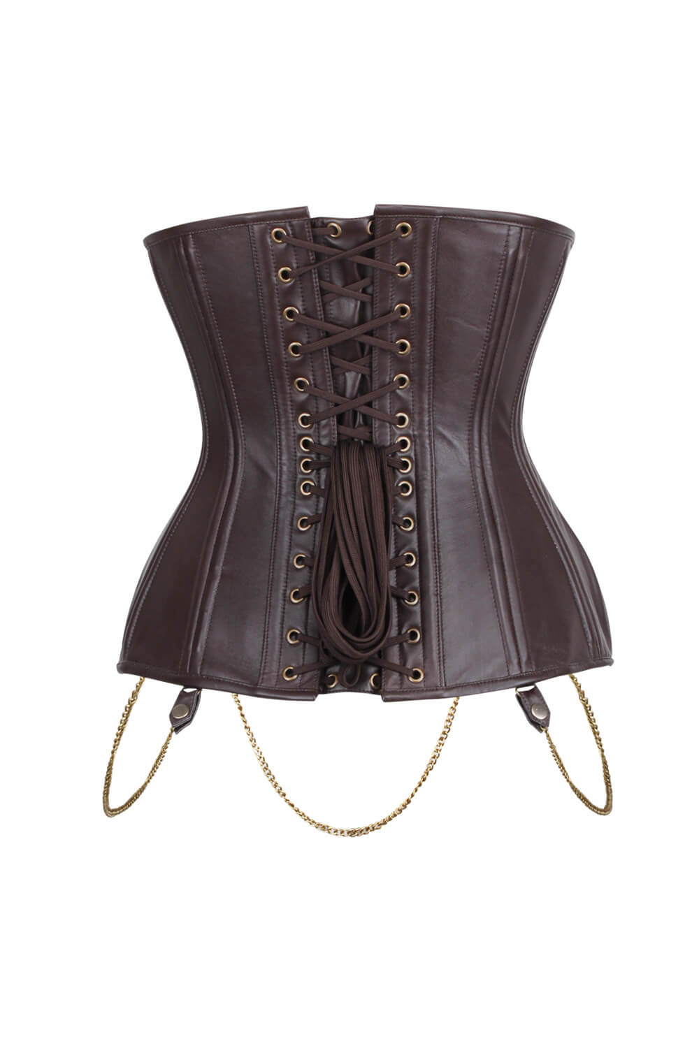 Myleen Faux Leather Waist Training Steampunk Corset